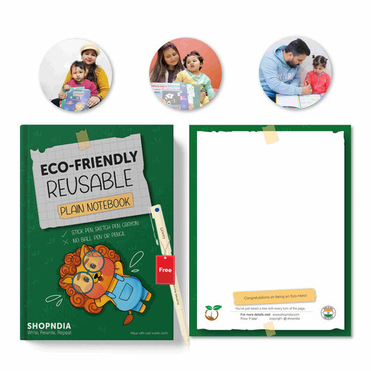 Plain Eco-Friendly Reusable Notebooks