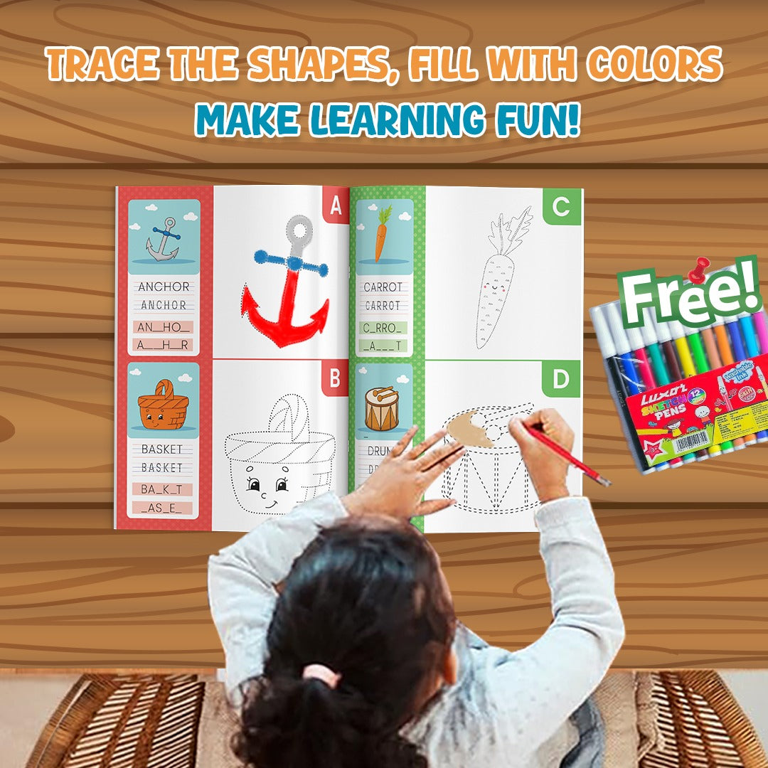 Shopndia's Eco-Friendly Reusable Sketch and Learn Book